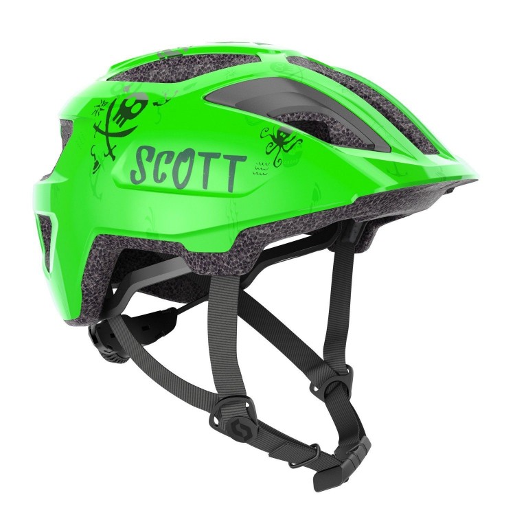 Casco SCOTT Spunto Niños Fluor Green