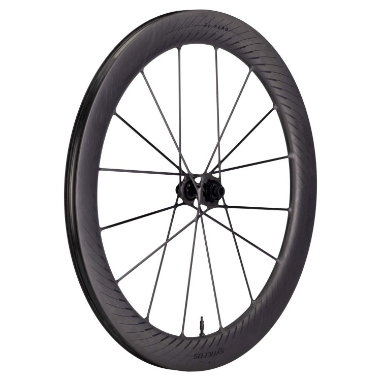 Rueda delantera Capital SL Aero, 60mm Black Matt