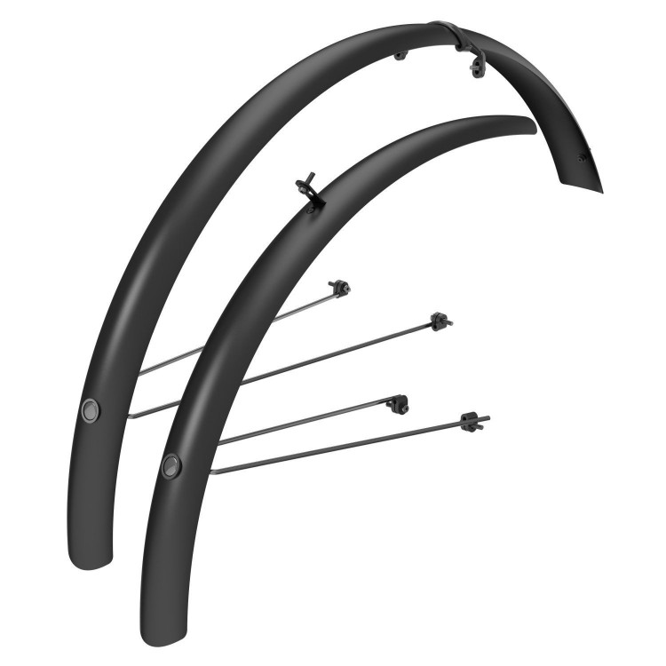 Guardabarros Set Solace Gravel eRide Black