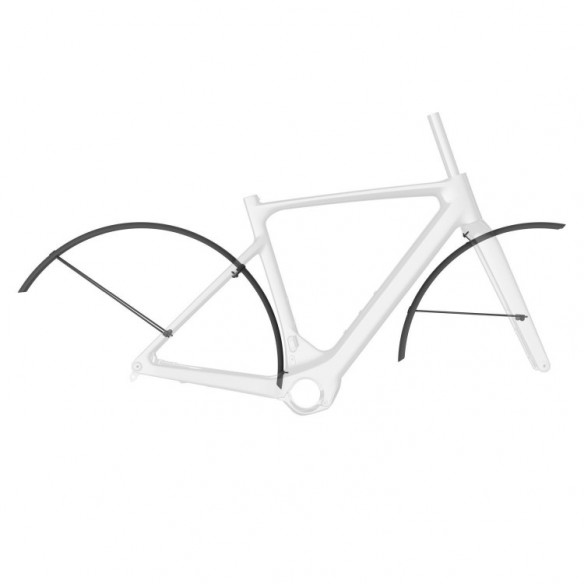 Guardabarros Set Solace Gravel eRide Black
