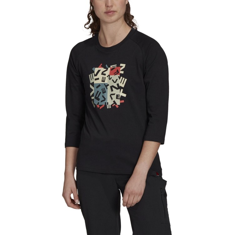 Camiseta Manga Larga W 5.10 Gfx Black/Black...