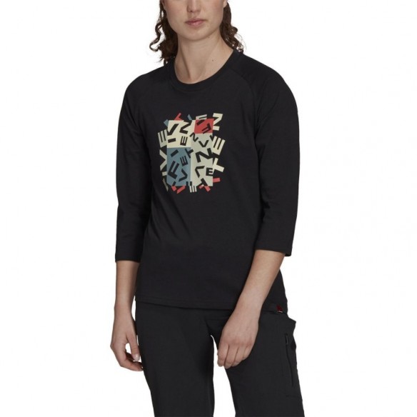 Camiseta Manga Larga W 5.10 Gfx Black/Black Five Ten