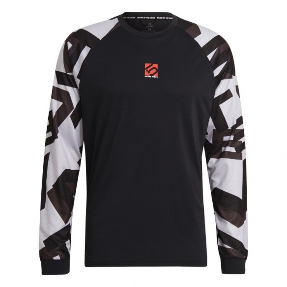 Camiseta 5.10 Trailx L/S Black/Lgrani Five Ten