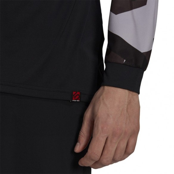 Camiseta 5.10 Trailx L/S Black/Lgrani Five Ten