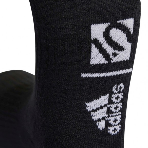 Calcetínes 5.10 Cr 3pp Black/Medium Grey Heather/Focu Five Ten