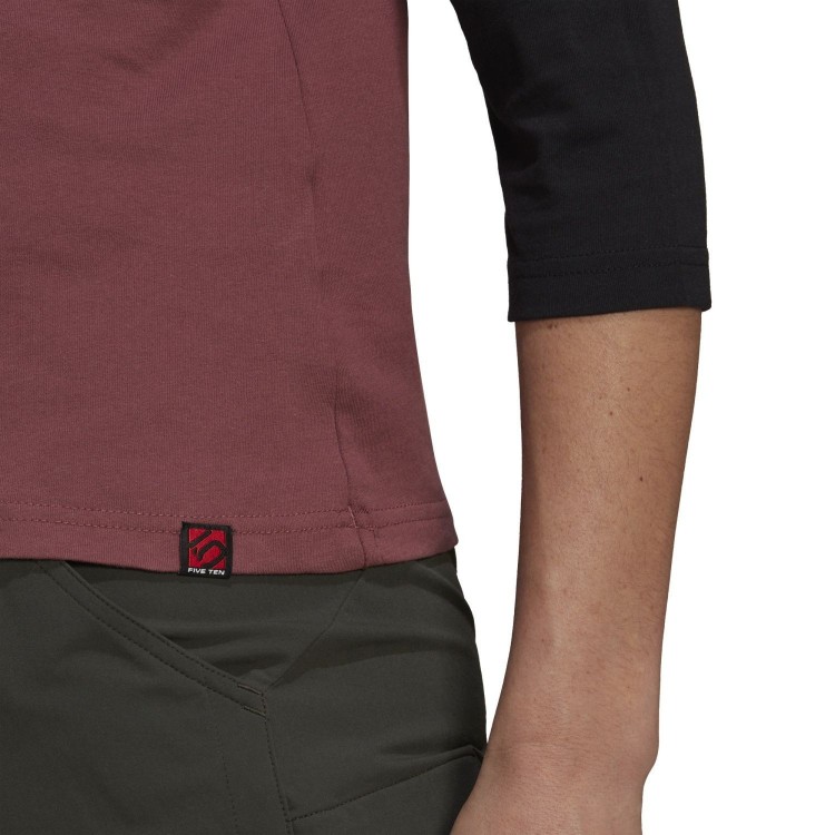 Camiseta Manga Larga W 5.10 Gfx Quiet Crimson...