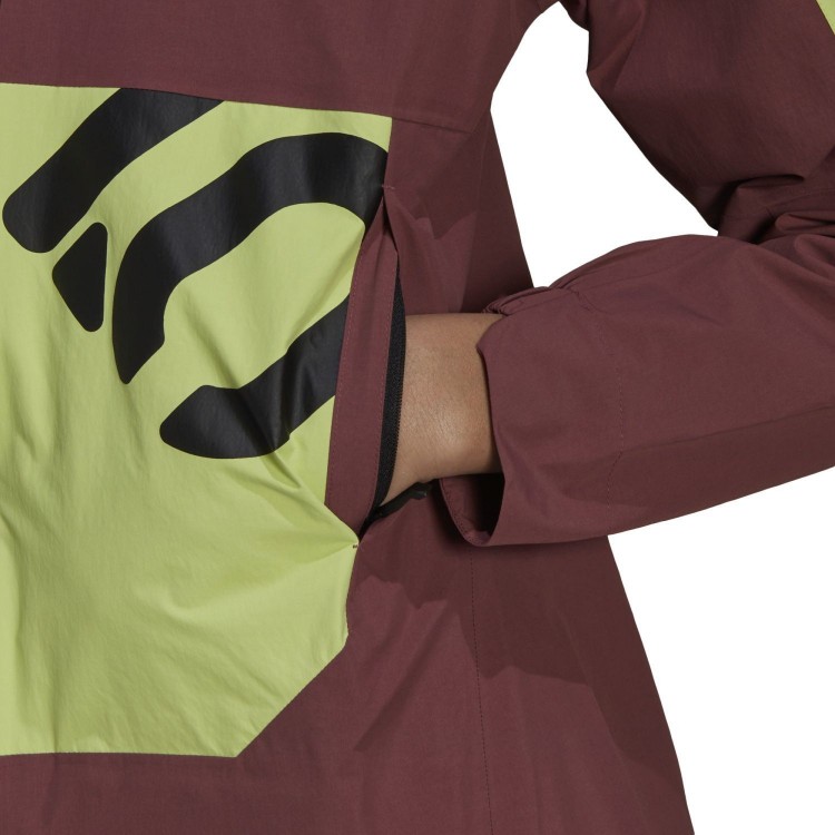 Chaqueta Con Capucha W 5.10 Rain Quiet...