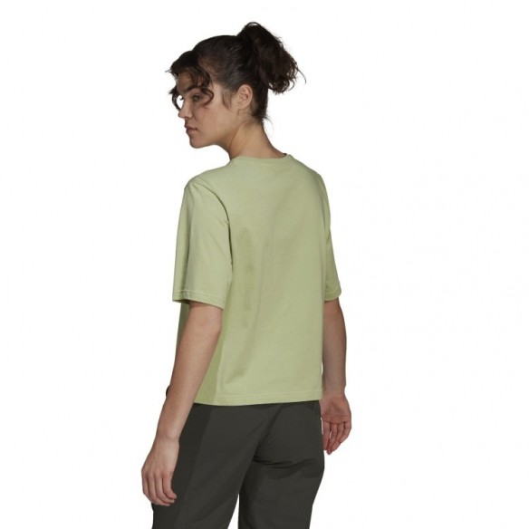 Camiseta W 5.10 Crop Magic Lime Five Ten
