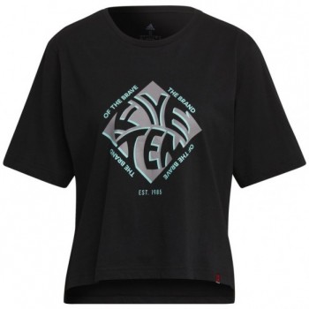 Camiseta W 5.10 Crop Negro Five Ten