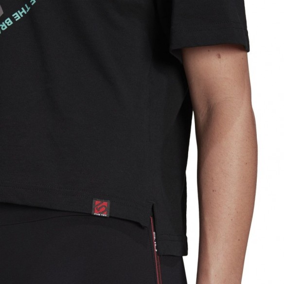 Camiseta W 5.10 Crop Negro Five Ten