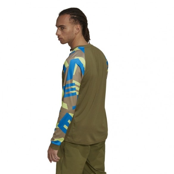 Camiseta 5.10 Trailx L/S Olifoc/Verorb Five Ten