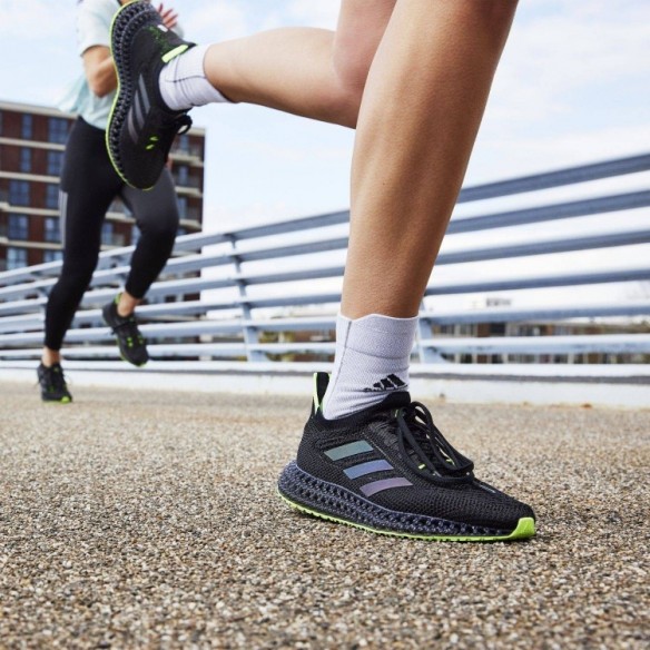 Calcetín Runadizero Blanco/Gritre/Negro adidas