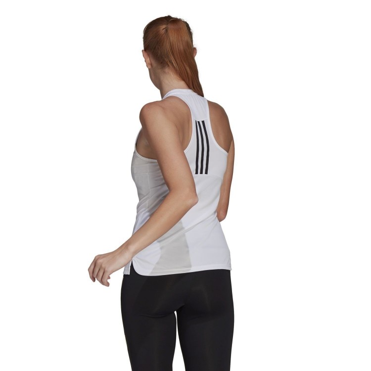 Camiseta de Tirantes W 3s Blanco/Negro adidas
