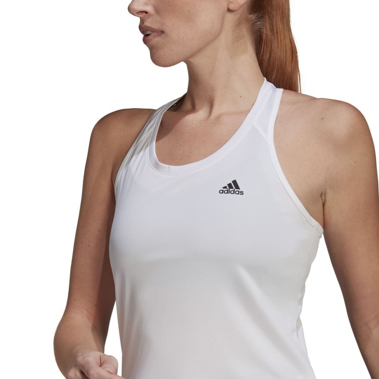 Camiseta de Tirantes W 3s Blanco/Negro adidas