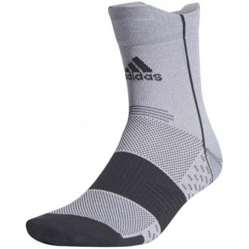 Calcetín Runxadizero Blanco/Carbon/Carbon adidas