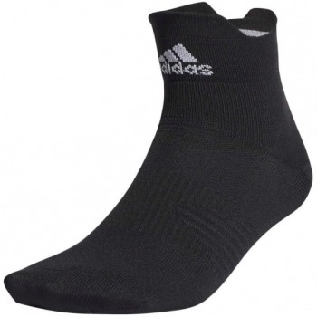 Calcetín Run Ankle Negro/Blanco adidas