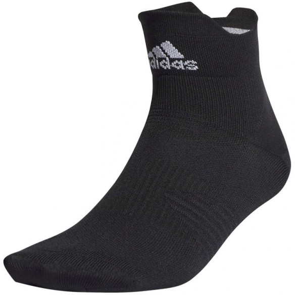 Calcetín Run Ankle Negro/Blanco adidas
