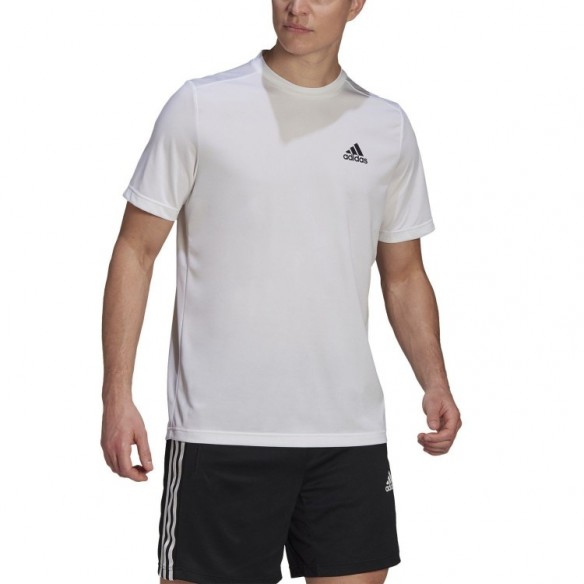 Camiseta M Pl Blanco/Negro adidas
