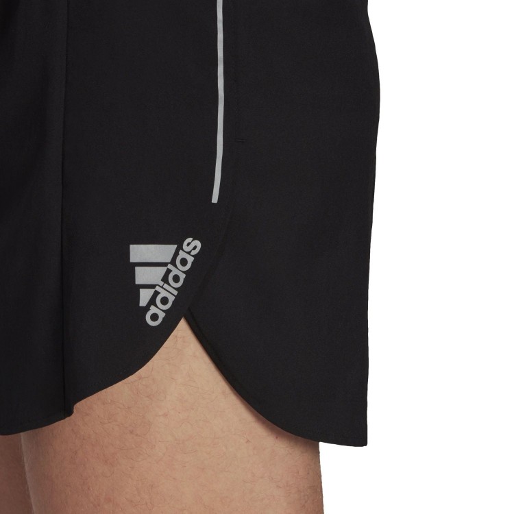 Pantalón corto Otr Split Negro/Refsil adidas