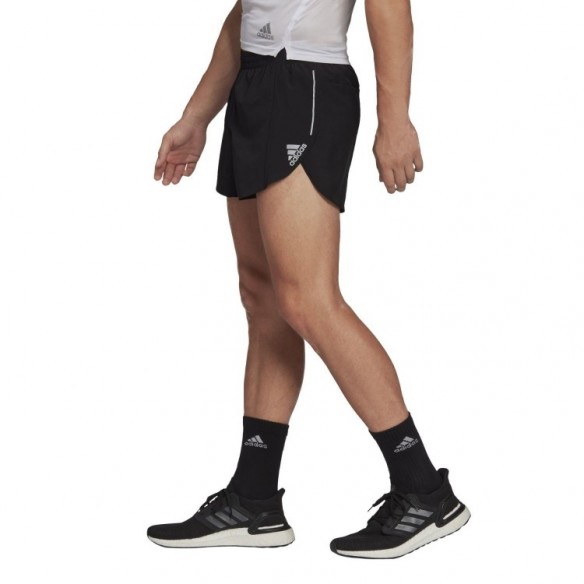 Pantalón corto Otr Split Negro/Refsil adidas