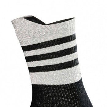 Calcetín Run Rflctv Negro/Gritre adidas 2
