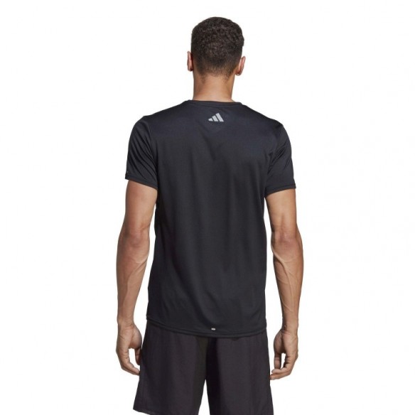 Camiseta Brand Love Negro/Blanco adidas