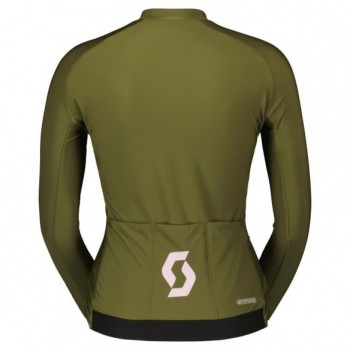 Maillot Ws RC Pro Warm Ls Fir Green/Cloud Pink 2