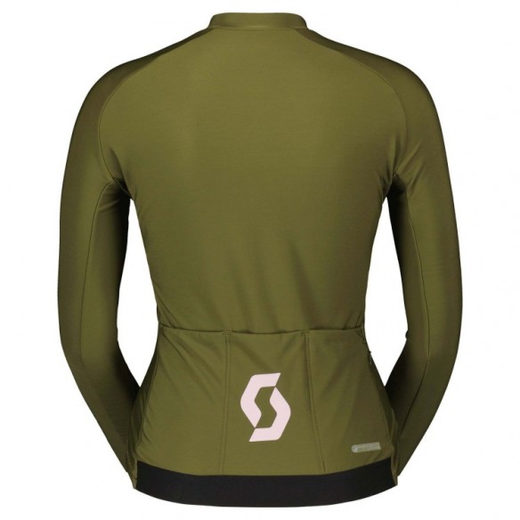 Maillot Ws RC Pro Warm Ls Fir Green/Cloud Pink