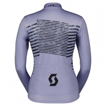 Maillot Ws RC Team Warm Graphics Ls Heather Purple 2