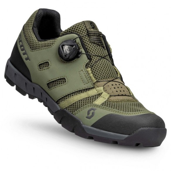 Zapatillas SCOTT Sport Crus-R Boa Fir Green/Black