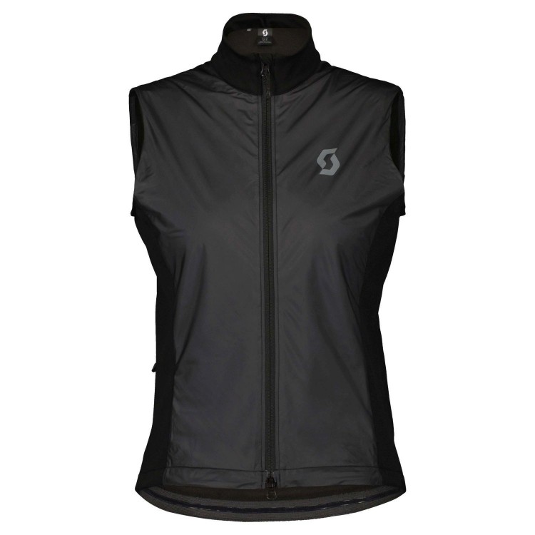 Chaleco Ws Gravel Warm Merino Black