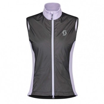 Chaleco Ws Gravel Warm Merino Heather Purple/Black