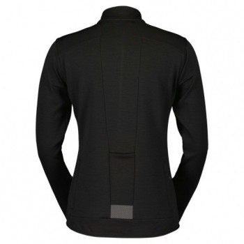 Maillot Ws Gravel Warm Merino Ls Black 2