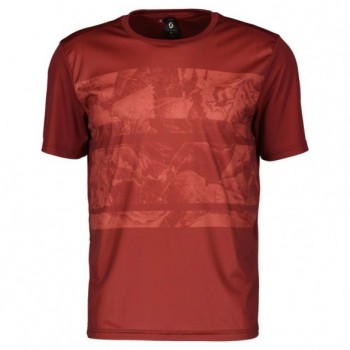Maillot Ms Trail Flow Ss Wood Red/Dusk Red