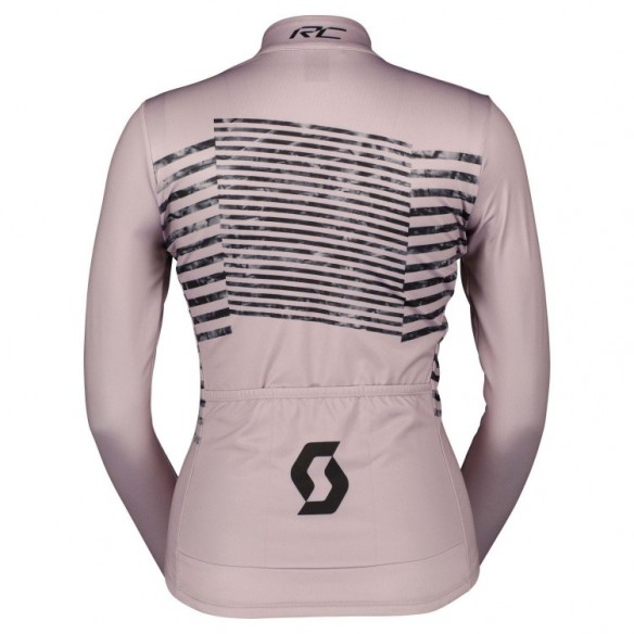 Maillot Ws RC Team Warm Graphics Ls Cloud Pink