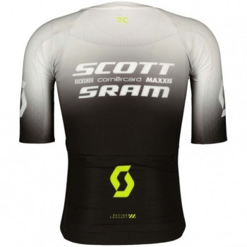 Maillot Ms RC SCOTT-Sram Aero Ss Black/White 2