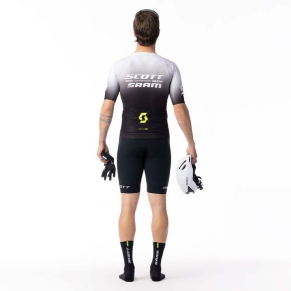 Maillot Ms RC SCOTT-Sram Aero Ss Black/White