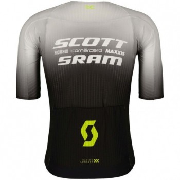 Maillot Ms RC SCOTT-Sram Race Ss Black/White 2