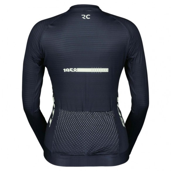 Maillot Ws RC Pro Ls Dark Blue/Fresh Green