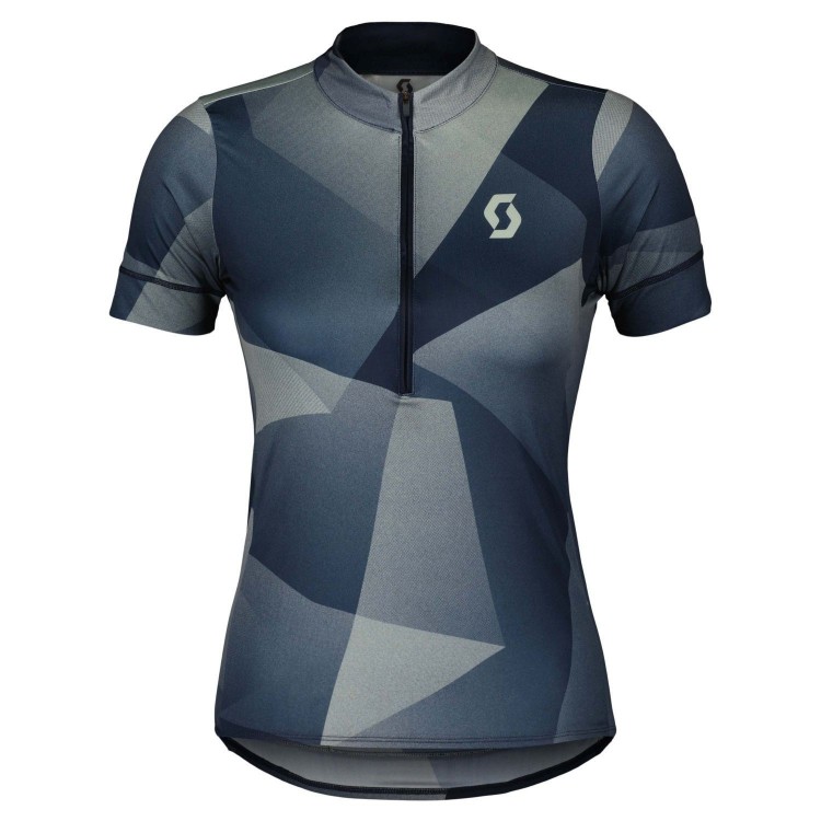 Maillot Ws Endurance 15 Ss Dark Blue/Fresh Green