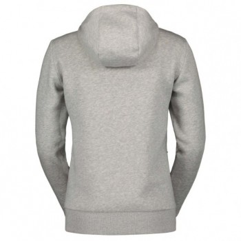 Chaqueta Con Capucha Ws Tech Warm Zip Grey Melange Scott 2