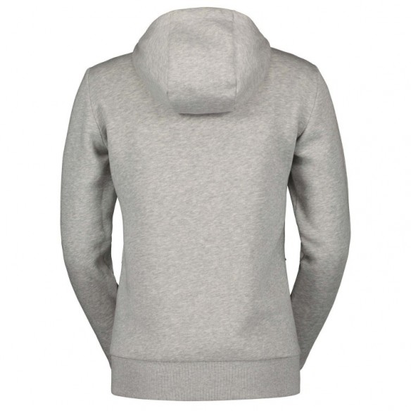 Chaqueta Con Capucha Ws Tech Warm Zip Grey Melange Scott