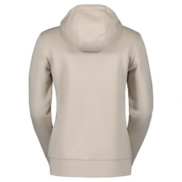 Chaqueta Con Capucha Ws Tech Warm Zip Dust White Scott