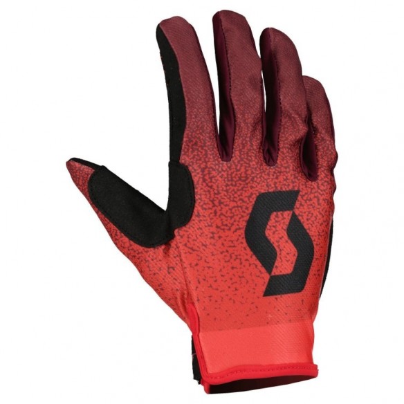 Guantes 350 Dirt Evo Red/Black Scott