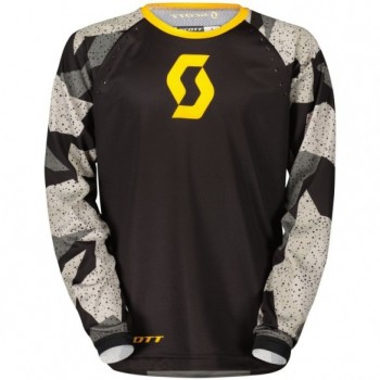 Jersey 350 Camo Junior Black/Yellow Scott