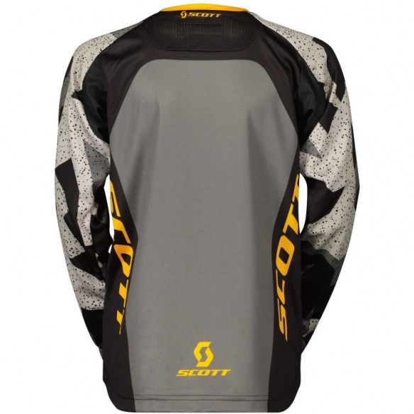 Jersey 350 Camo Junior Black/Yellow Scott