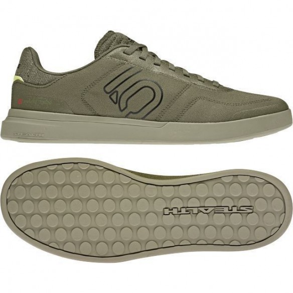 Zapatillas SLeuth Dlx Canvas Olifoc/Negbas/Limpul Five Ten