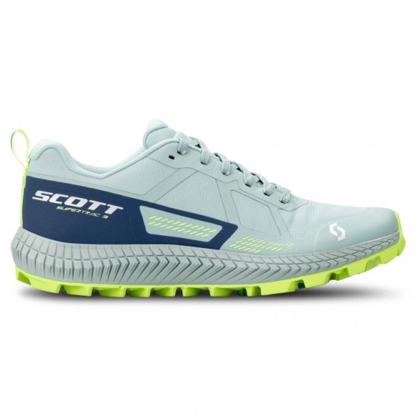 Zapatillas SCOTT Ws Supertrac 3 Fresh Green/Metal Blue Scott