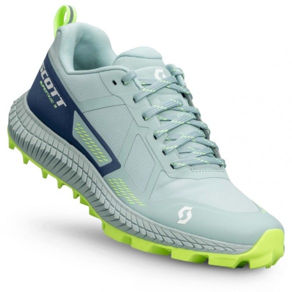 Zapatillas SCOTT Ws Supertrac 3 Fresh Green/Metal Blue Scott