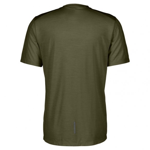 Camiseta Ms Endurance Lt Ss Fir Green Scott